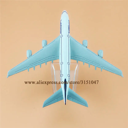 16cm Air Germany Lufthansa Airbus A380-800 380 Airways Airlines Metal Alloy Diecast Airplane Model Plane Aircraft KIds Toys