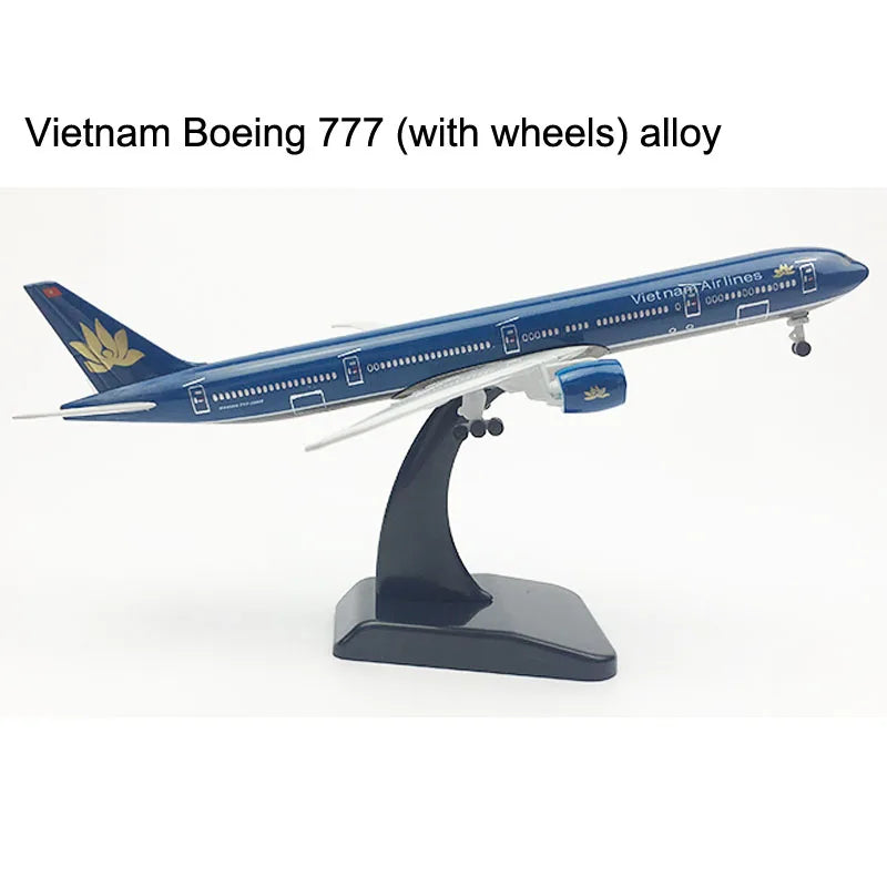 Vietnam Airlines Plane model Boeing 777 Airplane model 20CM B777 Aircraft model Alloy Metal Diecast Toy plane DROPSHIPPING STORE