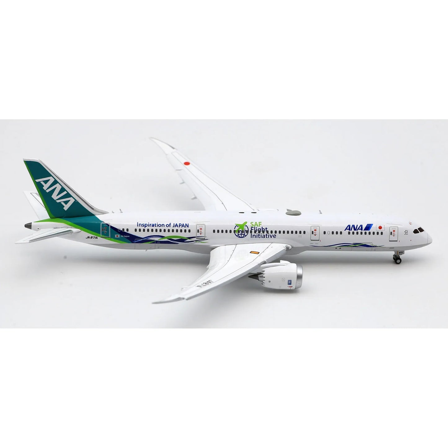 SA4014A Alloy Collectible Plane Gift JC Wings 1:400 All Nippon Airways ANA Boeing 787-9 Diecast Aircraft Model JA871A Flaps Down