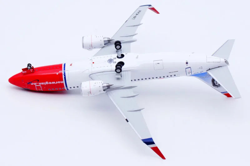 XX20177 Alloy Collectible Plane Gift JC Wings 1:200 Norwegian Air Shuttle Boeing B737-300 Diecast Aircraft Jet Model LN-KHA