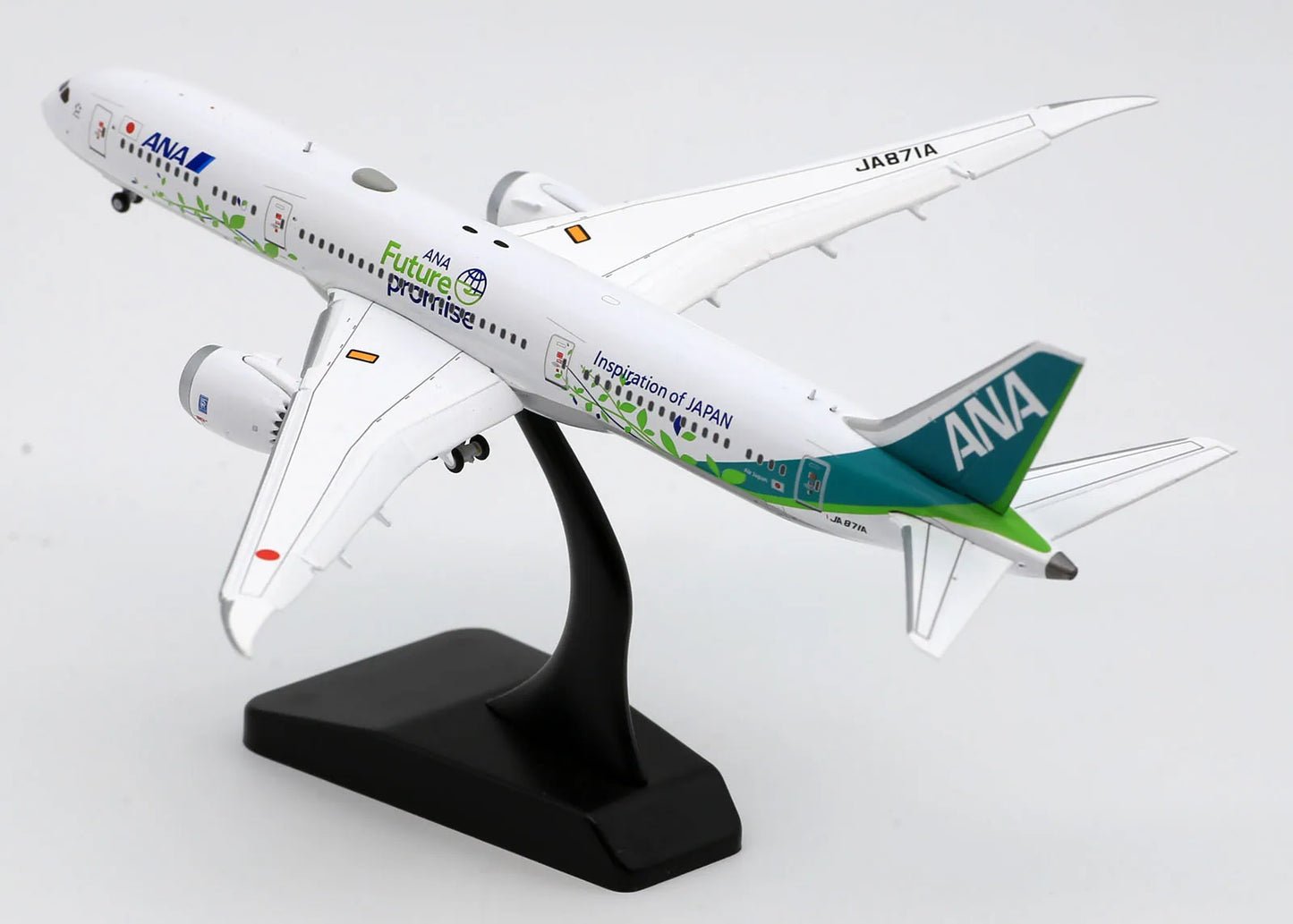 SA4014A Alloy Collectible Plane Gift JC Wings 1:400 All Nippon Airways ANA Boeing 787-9 Diecast Aircraft Model JA871A Flaps Down