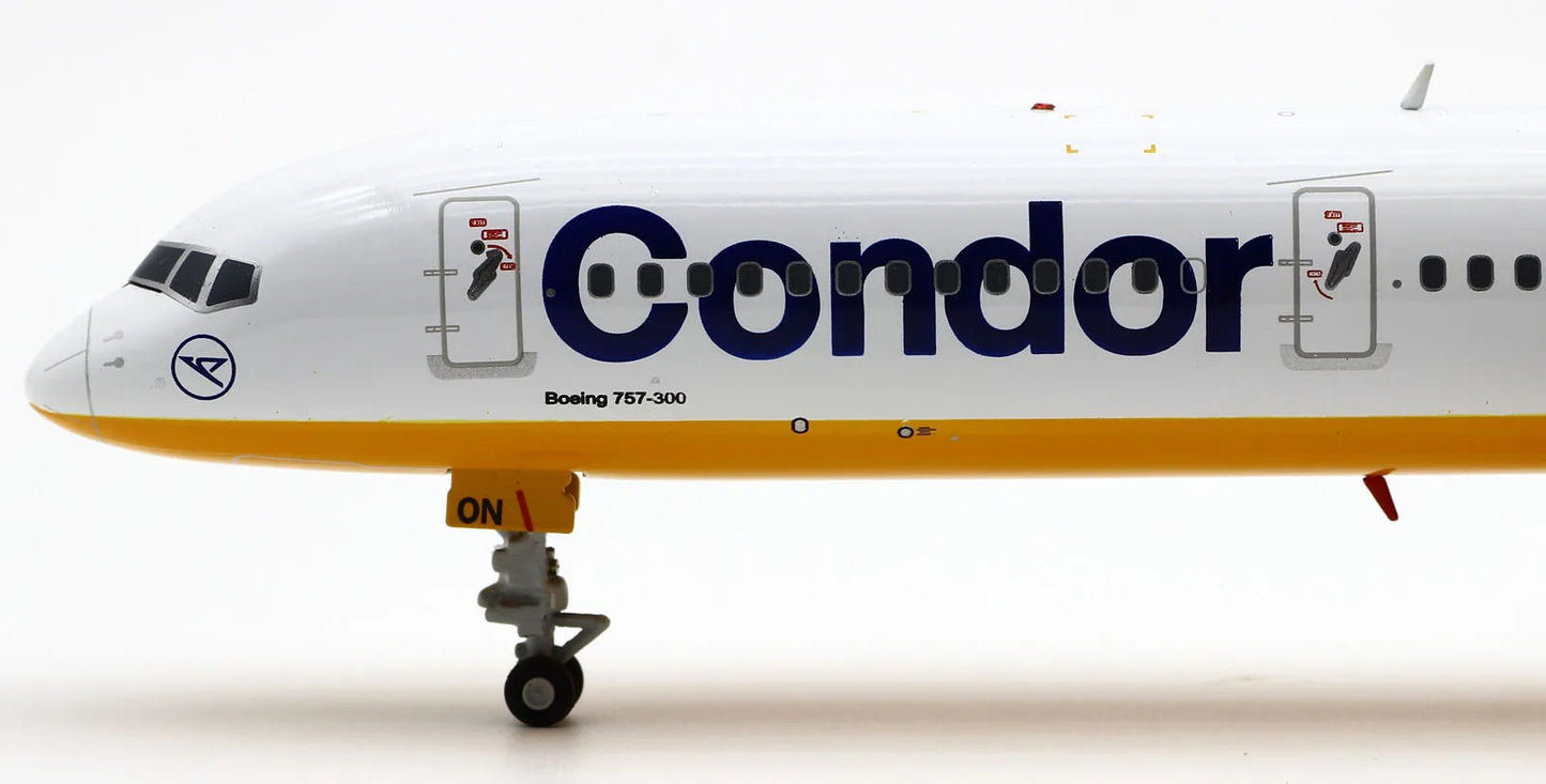 XX20336 Alloy Collectible Plane Gift JC Wings 1:200 CONDOR Airlines Boeing B757-300 Diecast Aircraft Jet Model D-ABON With Stand