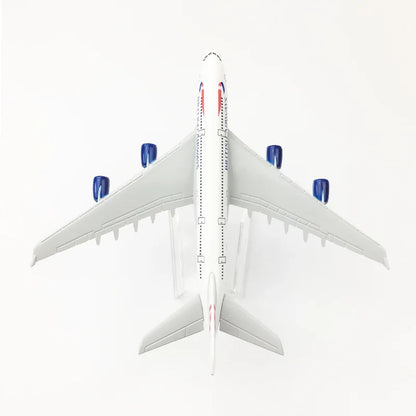 16CM Airplane Model Airbus Series Solid Alloy Simulation Aircraft Model Toy