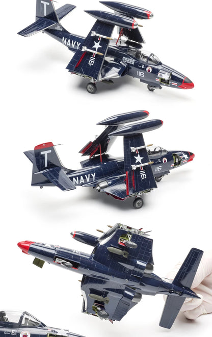 Kitty Hawk Assembled Aircraft Model Kit KH80131 American F2H-2 (P) Banshee Carrier Fighter 1/48