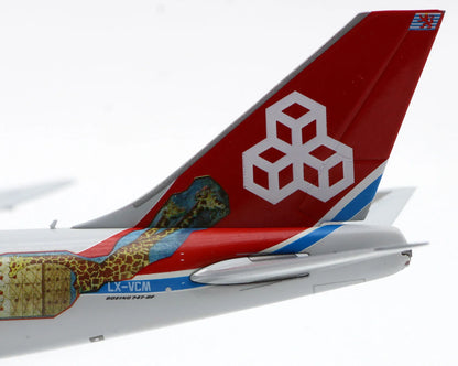 XX4709C Alloy Collectible Plane Gift JC Wings 1:400 Cargolux Interactive Series Boeing B747-8F Diecast Aircraft Jet Model LX-VCM