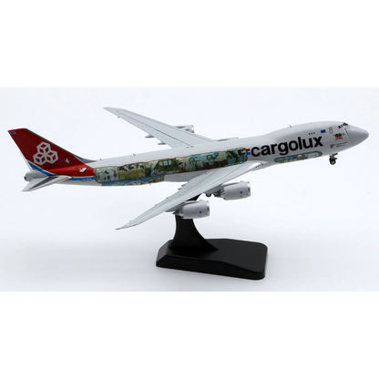 XX4709C Alloy Collectible Plane Gift JC Wings 1:400 Cargolux Interactive Series Boeing B747-8F Diecast Aircraft Jet Model LX-VCM