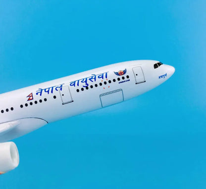 NEW 20cm Alloy Metal AIR Nepal Airlines Airbus 330 A330 Airplane Model Airways Plane Model Stand Diecast Aircraft Kids Gift Toys