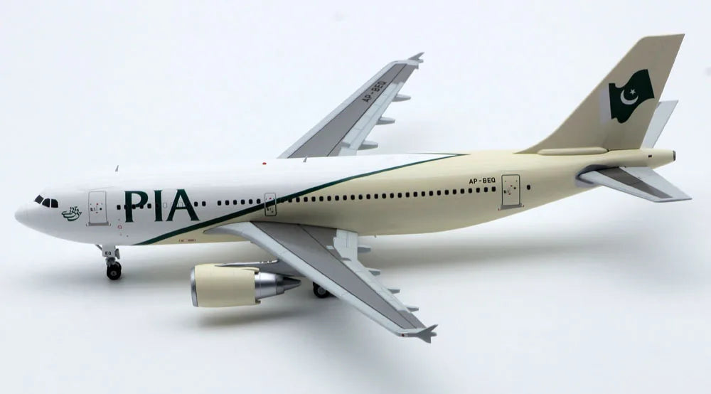 XX20001 Alloy Collectible Airplane Gift JC Wings 1:200 PIA Airlines Airbus A310-300 Diecast Aircraft Jet Model AP-BEQ With Stand