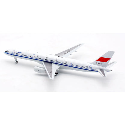 AV2058 Alloy Collectible Plane Gift Aviation 1:200 CAAC Boeing B757-200 Diecast Aircraft JET Model B-2801 With Stand