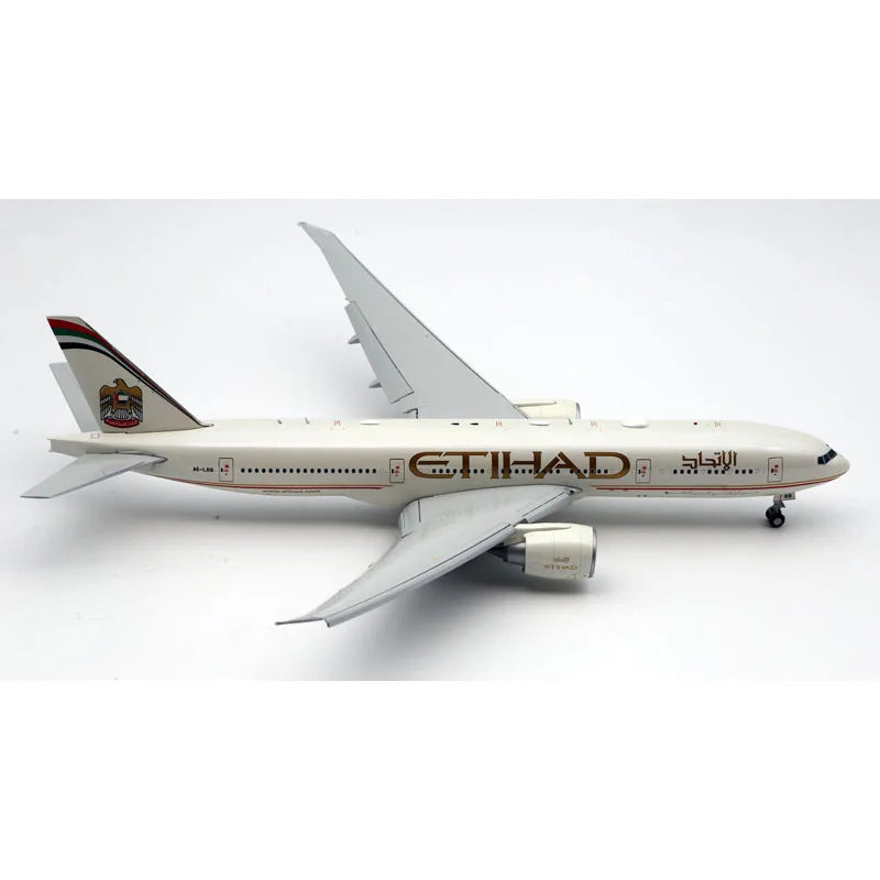 XX20317A Alloy Collectible Plane Gift JC Wings 1:200 Etihad Airways Boeing B777-200LR Diecast Aircraft Model A6-LRB Flaps Down