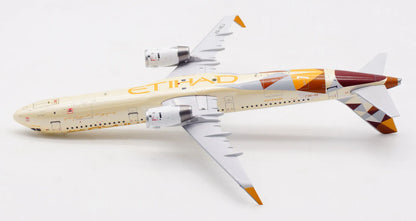 IF321EY1222 Alloy Collectible Plane Gift INFLIGHT 1:200 ETIHAD AIRWAYS Airbus A321 Diecast Aircraft Jet Model A6-AEJ With Stand