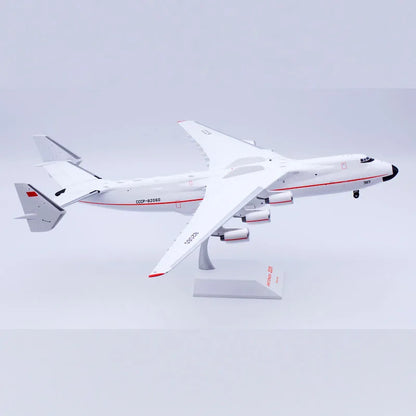 LH21225 Alloy Collectible Plane Gift JC Wings 1:200 Antonov AN-225 "Red Line" Diecast Aircraft Jet Model CCCP-82060  With Stand