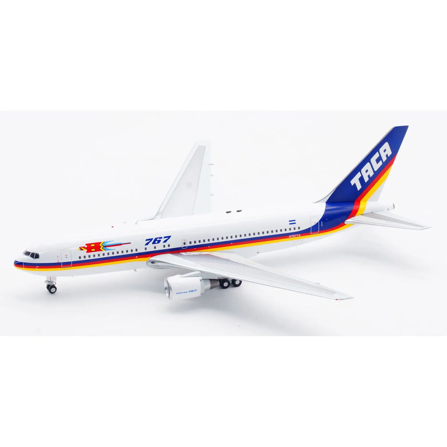 IF762TA0923 Alloy Collectible Plane Gift INFLIGHT 1:200 TACA Airlines Boeing B767-200 Diecast Aircraft Jet Model N767TA