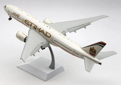 XX20317A Alloy Collectible Plane Gift JC Wings 1:200 Etihad Airways Boeing B777-200LR Diecast Aircraft Model A6-LRB Flaps Down