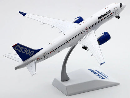 LH2276 Alloy Collectible Plane Gift JC Wings 1:200 Bombardier Aerospace Airbus A220-300 Diecast Aircraft Jet Model C-FFDK