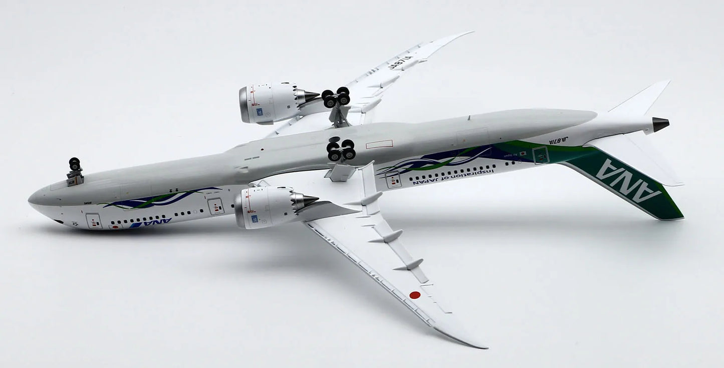 SA2026A Alloy Collectible Plane Gift JC Wings 1:200 All Nippon Airways ANA Boeing B787-9 Diecast Aircraft Model JA871A Flap Down