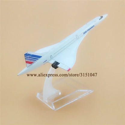 16cm Air France Concorde Costa Airways Airlines 1:400 Scale Metal Alloy Diecast Airplane Model Plane Aircraft