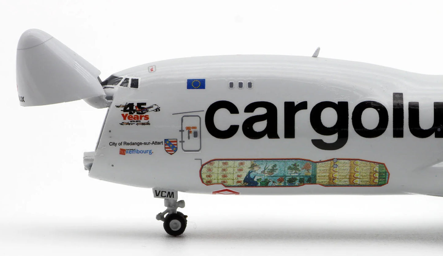 XX4709C Alloy Collectible Plane Gift JC Wings 1:400 Cargolux Interactive Series Boeing B747-8F Diecast Aircraft Jet Model LX-VCM