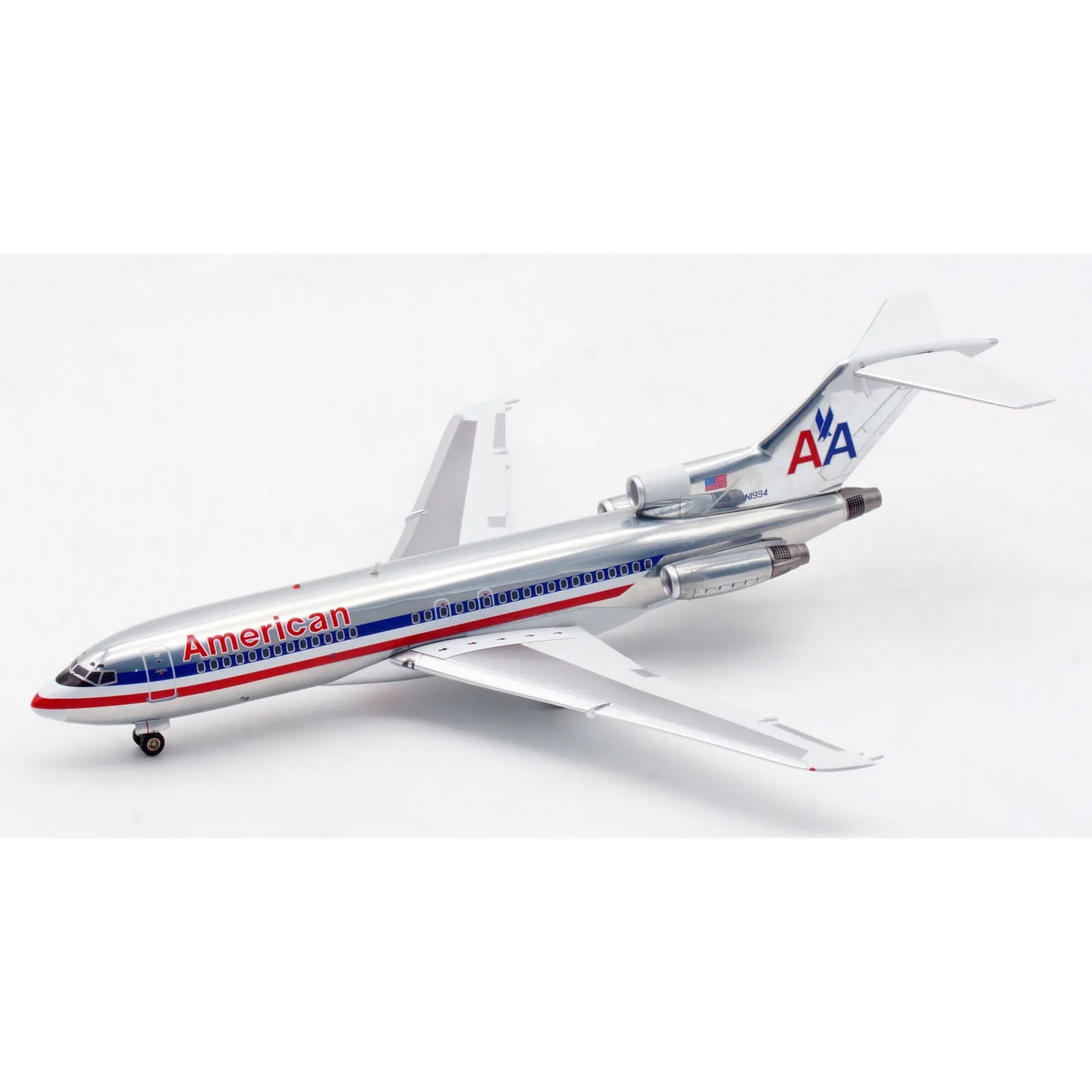 IF721AA1222P Alloy Collectible Plane Gift INFLIGHT 1:200 American Airlines Boeing B727-100 Diecast Aircraft Jet Model N1994