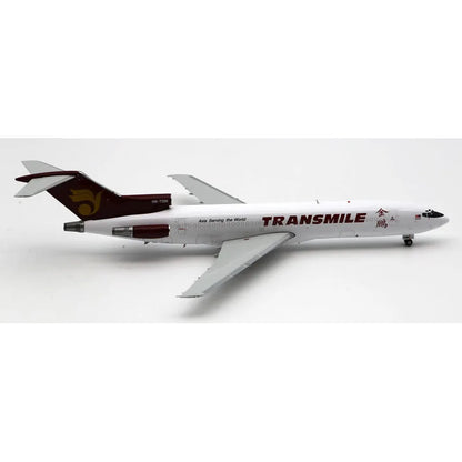 LH2439 Alloy Collectible Plane Gift JC Wings 1:200 Transmile Air Services Boeing B727-200 Diecast Aircraft Jet Model 9M-TGM