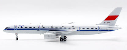 AV2058 Alloy Collectible Plane Gift Aviation 1:200 CAAC Boeing B757-200 Diecast Aircraft JET Model B-2801 With Stand