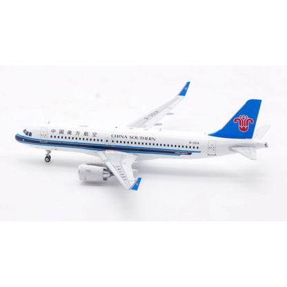 AV2100 Alloy Collectible Plane Gift Aviation 1:200 CHINA SOUTHERN Airbus A320neo Diecast Aircraft Jet Model B-301A With Stand