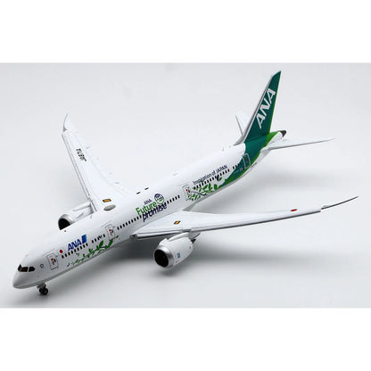 SA2026A Alloy Collectible Plane Gift JC Wings 1:200 All Nippon Airways ANA Boeing B787-9 Diecast Aircraft Model JA871A Flap Down