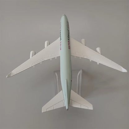 16cm Air QATAR Airways B747 Airlines Airplane Model QATAR Boeing 747 Airways Alloy Metal Diecast Plane Model Aircraft Gifts