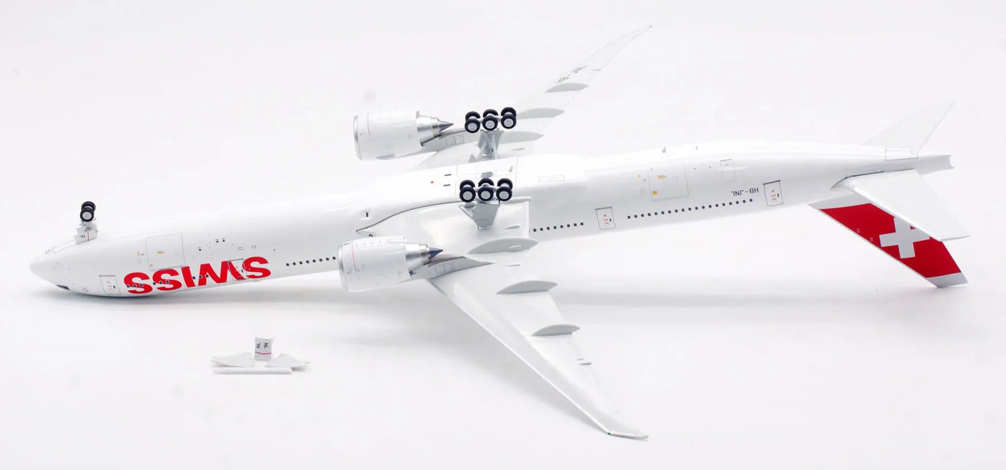 B-773-JNL Alloy Collectible Plane Gift B-Models 1:200 SWISS INTERNATIONAL Boeing B777-300 Diecast Aircraft Jet Model HB-JNL