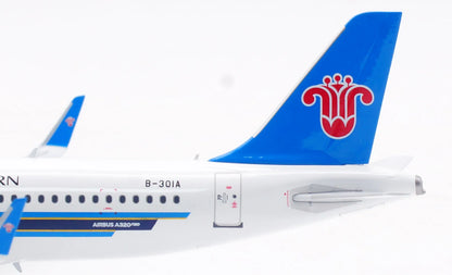 AV2100 Alloy Collectible Plane Gift Aviation 1:200 CHINA SOUTHERN Airbus A320neo Diecast Aircraft Jet Model B-301A With Stand