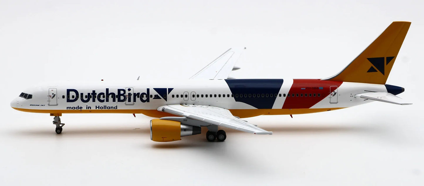 XX2316 Alloy Collectible Plane Gift JC Wings 1:200 DutchBird Airlines Boeing B757-200 Diecast Aircraft Model PH-DBB With Stand