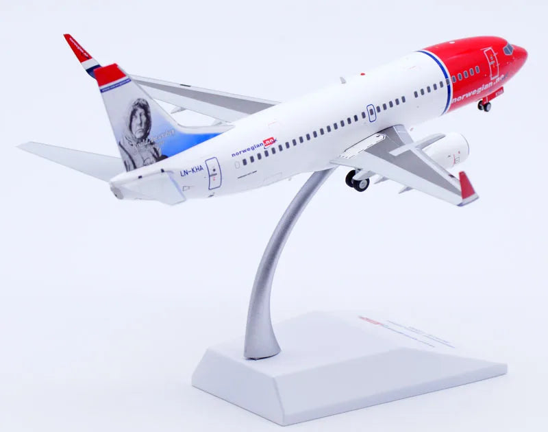 XX20177 Alloy Collectible Plane Gift JC Wings 1:200 Norwegian Air Shuttle Boeing B737-300 Diecast Aircraft Jet Model LN-KHA