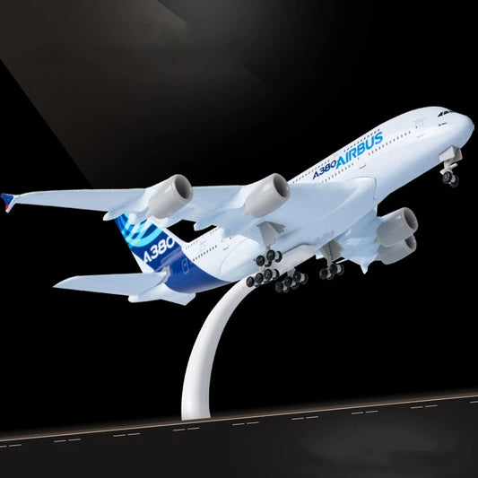 Airbus a380 alloy static simulation aircraft model parts 20cm