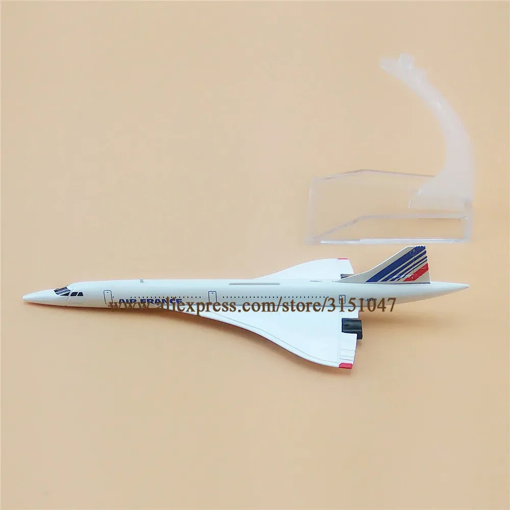 16cm Air France Concorde Costa Airways Airlines 1:400 Scale Metal Alloy Diecast Airplane Model Plane Aircraft