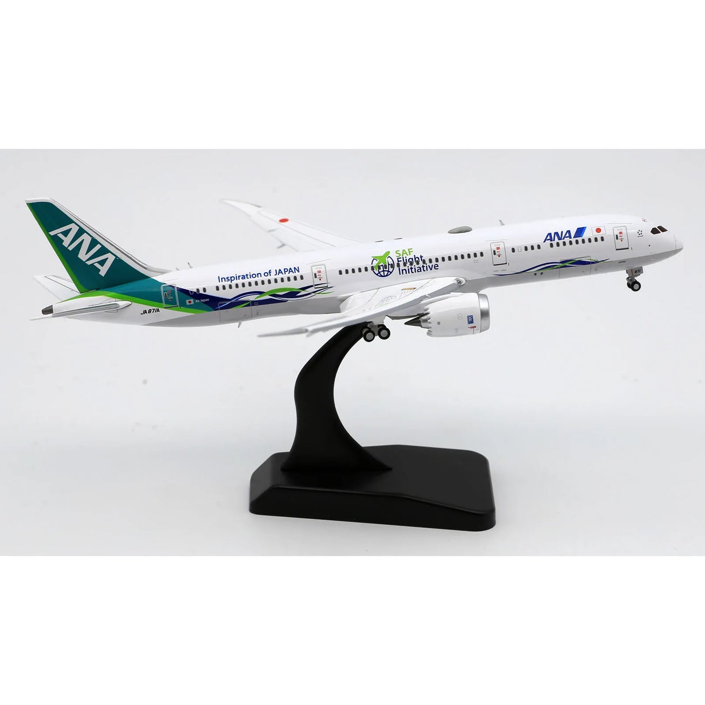 SA4014A Alloy Collectible Plane Gift JC Wings 1:400 All Nippon Airways ANA Boeing 787-9 Diecast Aircraft Model JA871A Flaps Down