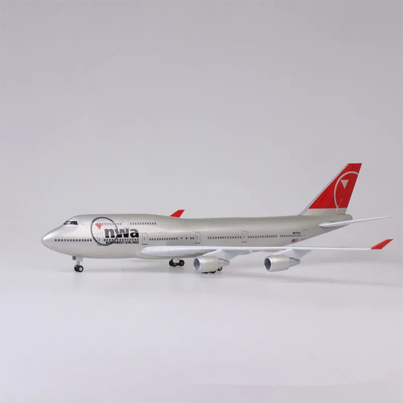 Model Northwest/Southwest/United/American/Spirit/Pan Am Airlines Diecast Resin B737/B747/B777/B787A320 Neo Airplane Collection