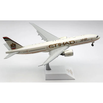 XX20317A Alloy Collectible Plane Gift JC Wings 1:200 Etihad Airways Boeing B777-200LR Diecast Aircraft Model A6-LRB Flaps Down