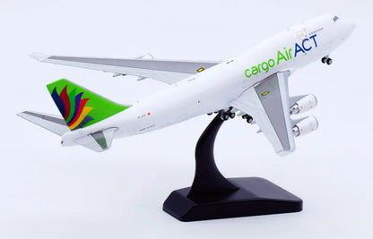 LH4250 Alloy Collectible Plane Gift JC Wings 1:400 ACT Airlines Boeing B747-400(BDSF) Diecast Aircraft Model TC-ACF With Stand