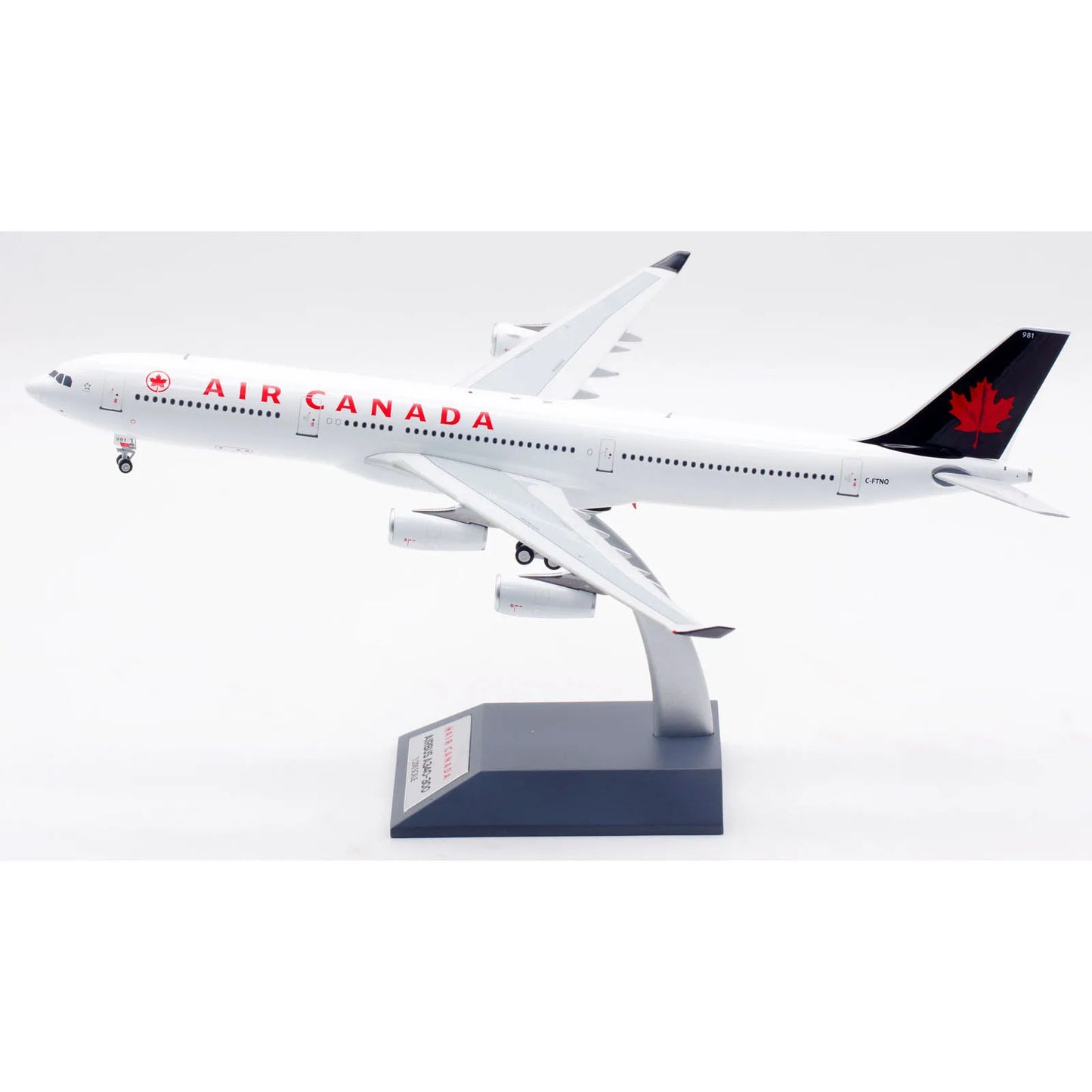 B-343-AC-TNQ Alloy Collectible Plane Gift B-Models 1:200 AIR CANADA Airbus A340-300 Diecast Aircraft Jet Model C-FTNQ