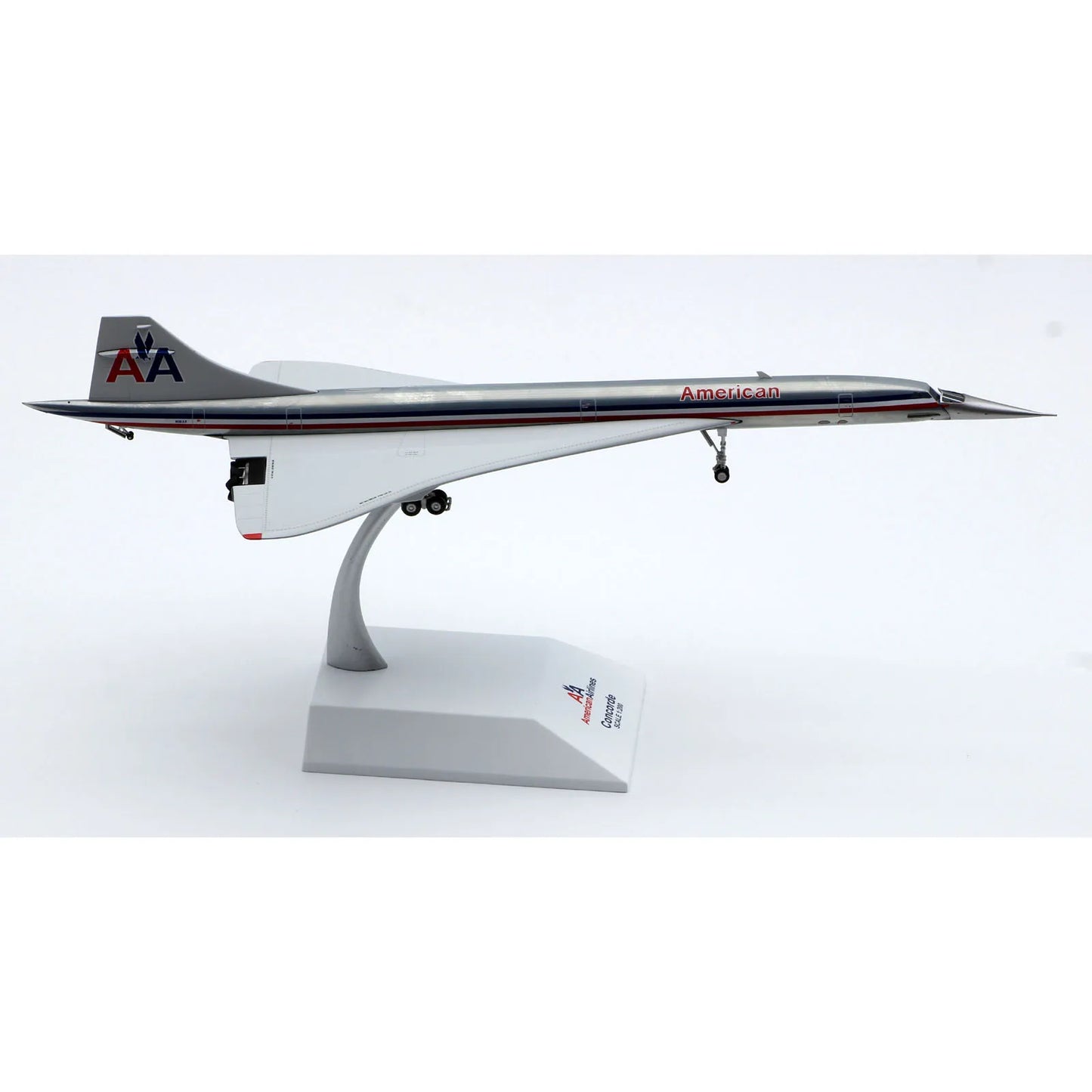 FX2001 Alloy Collectible Plane Gift JC Wings 1:200 American Airlines Aerospatiale Concorde Diecast Aircraft Jet Model N191AA