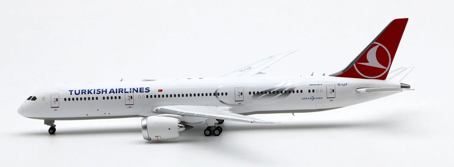 EW4789009 Alloy Collectible Plane Gift JC Wings 1:400 Turkish Airlines "Dreamliner" Boeing B787-9 Diecast Aircraft Model TC-LLF