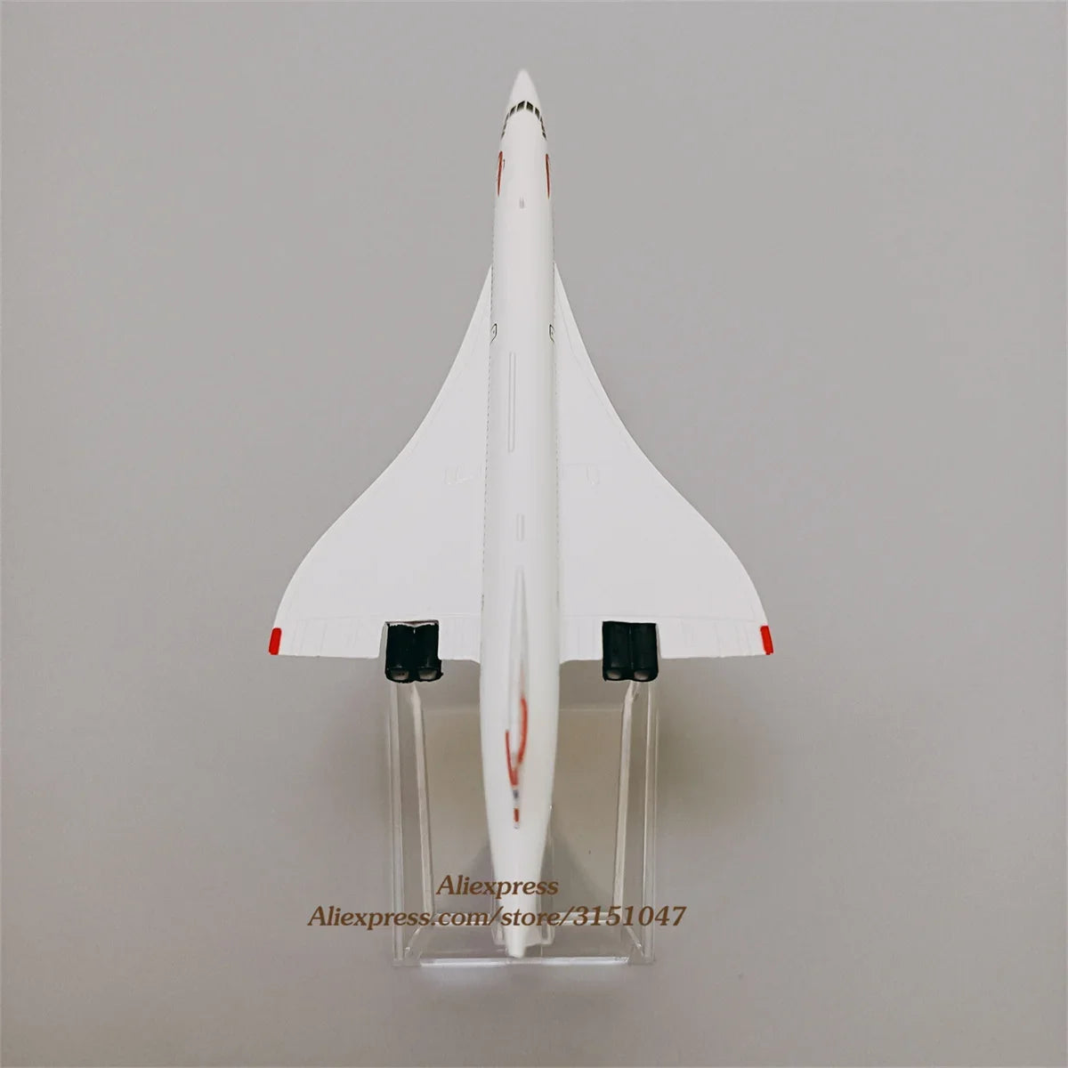 16cm Airplane Model Air British Concorde Aircraft Model Diecast Metal Alloy Air Plane Airplanes Model 1:400 Plane Toy Gift