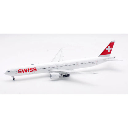 B-773-JNL Alloy Collectible Plane Gift B-Models 1:200 SWISS INTERNATIONAL Boeing B777-300 Diecast Aircraft Jet Model HB-JNL