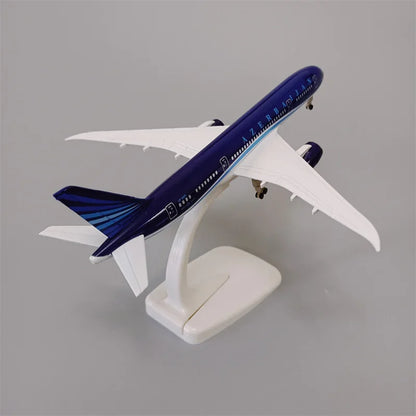 NEW 19cm Air Azerbaijan Airlines B787 Boeing 787 Airways Plane Model Alloy Metal Diecast Model Airplane Aircraft With Wheels