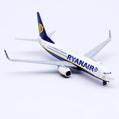 XX4269 Alloy Collectible Plane Gift JC Wings 1:400 Ryanair Airlines Boeing B737-800 Diecast Aircraft Jet Model EI-DWE With Stand