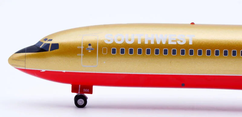 XX2391 Alloy Collectible Plane Gift JC Wings 1:200 Southwest Airlines Boeing B727-200 Diecast Aircraft Jet Model N566PE