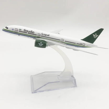 NEW 16cm Alloy Metal Saudi Arabian AIR B787 Airlines Boeing 787 Airways Diecast Airplane Model Plane Aircraft Aeroplane