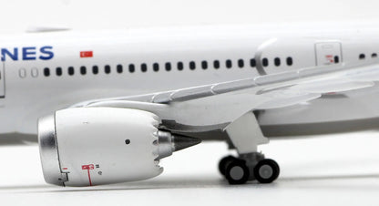 EW4789009 Alloy Collectible Plane Gift JC Wings 1:400 Turkish Airlines "Dreamliner" Boeing B787-9 Diecast Aircraft Model TC-LLF