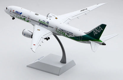 SA2026A Alloy Collectible Plane Gift JC Wings 1:200 All Nippon Airways ANA Boeing B787-9 Diecast Aircraft Model JA871A Flap Down