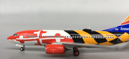 1/400 US  Southwest 77007 737-700/w N214WN passenger aircraft model  Alloy collection model